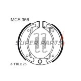 Σιαγόνες φρένων -TRW- MCS956, 110x25mm, MBK Active50 Booster/Booster NG/Booster Rocket Fizz50 Forte50 Flipper50 Yamaha CW50 BWS DT50/80 PW80 RS100 SR125 Crypton105 Breeze50