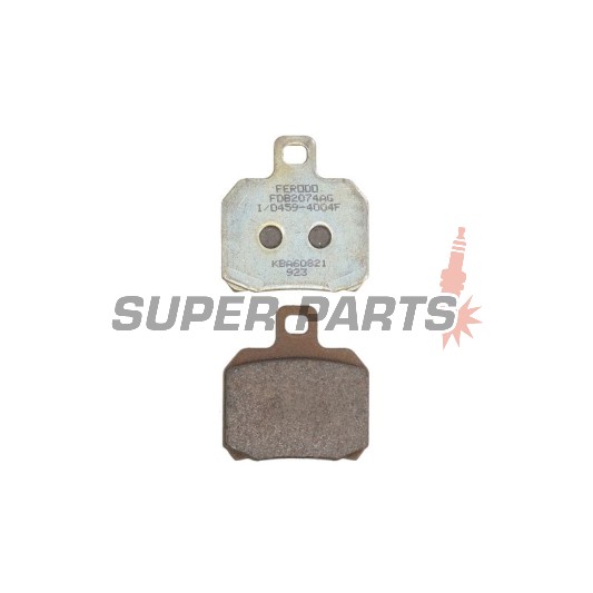 Τακάκια φρένων -FERODO- FDB2074AG, Aprilia ETV, RS, RSV, SL, Tuono; Benelli TNT, Tornado, TreK; Ducati 1098, 1198, 848, Monster, Multistrada, Panigale; KTM RC8, Super Duke; Moto Guzzi Breva, Nevada; Piaggio Beverly, X8, X9; Yamaha YP, VP, XQ
