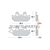 Τακάκια φρένων -TRW- MCB627, Yamaha XT600E/600Z Tenere, XTZ660 Tenere (1990-2003)