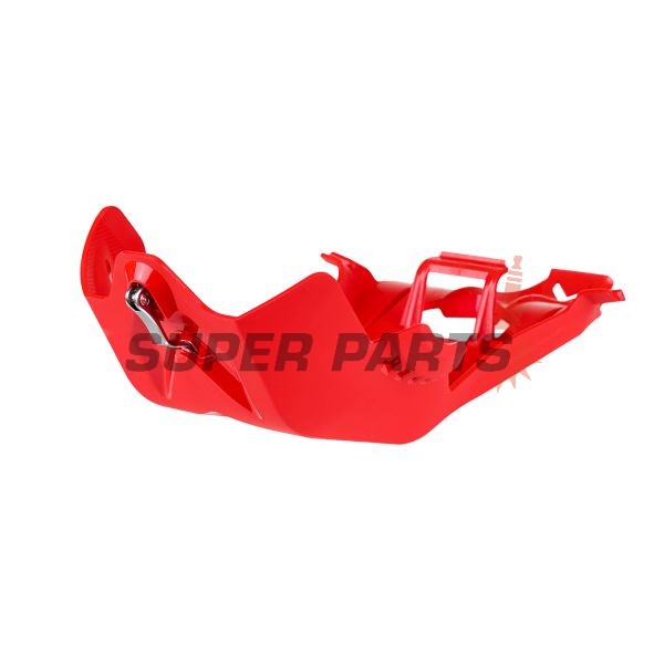 Ποδιά κινητήρα -POLISPORT- κόκκινο, BETA RR 350-500 2020-2023