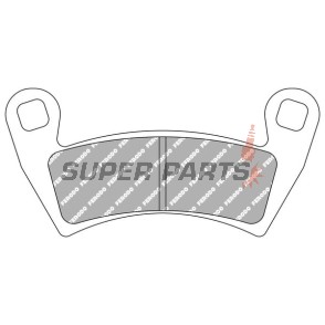 Τακάκια φρένων -FERODO- FDB2263SG, Polaris Ranger/RZR/XP/Crew/Diesel/6x6 800/900/1000 2008-2018