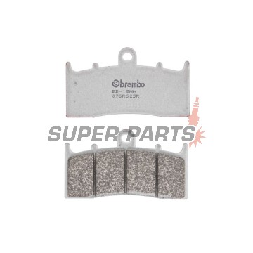 Τακάκια φρένων -BREMBO- 07GR62SR, BMW K 1200/1300R, K 1200LT, K 1300GT, R 850/1100/1150/1200 (GS, RT, GS Adventure, CL, C, S, Rockster) (2000-2016)