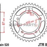 Πίσω γρανάζι -JT- JTR823,41, 41 δόντια, ατσάλινο, Suzuki GS 500 1988-2010, GSF 250 1990-2000, GSX 250 1991-1993, GW 250 2012-2017, SFV 650 2009-2015, SV 650 2016-2019