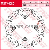 Δίσκος φρένου -TRW- MST440EC, 240mm, Husqvarna CR125 (2011-2013), TC250/250 4T (2011-2013), TE250/310/449/511/610/630 (2005-2014), TXC250/511 (2011-2013), WR125 (2011-2013)