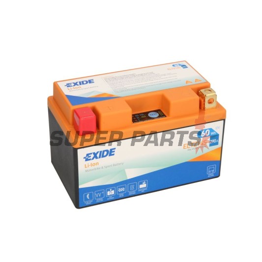 Μπαταρία -EXIDE- ELTZ14S, 60Wh (5Ah), 12V, Lithium-ion