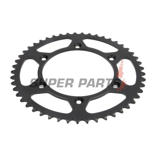 Πίσω γρανάζι -JT- JTR822,49, 49 δόντια, ατσάλινο, Betamotor RR 250/400/450 2005-2012, RR 520 2010-2014, RR 525 2005-2009, RR Enduro 250/450/525 2005-2008, RR Enduro 350 2012, Cagiva WMX 125/250 1989-1992, Gas Gas EC 125/300 2000-2012