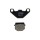 Τακάκια φρένων -TRW- MCB522, Adly Cat/G-Shock/Super Sonic/Thunderbike 50-125, Aprilia RS4 125, SX 50, Honda MB/MCX 80, Kawasaki AR/KD/KDX/KMX/KSR/KX 50-250, KTM SX 60/65, Peugeot Speedfight/Buxy/Trekker/Vivacity 50-100, Suzuki AH Address, RM 80X