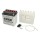 Μπαταρία -EXIDE- YB10L-B2, 11Ah 12V