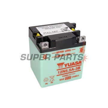 Μπαταρία -YUASA- 12N5.5A-3B, 6Ah 12V