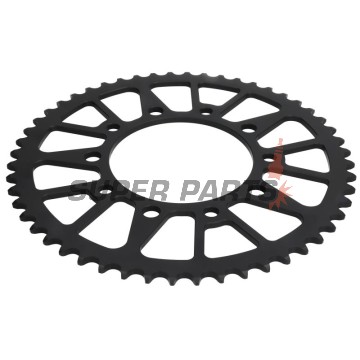 Πίσω γρανάζι -JT- JTA1303,52BLK, 52 δόντια, μαύρο, αλουμινίου, Yamaha YZF-R6 600 1999-2002