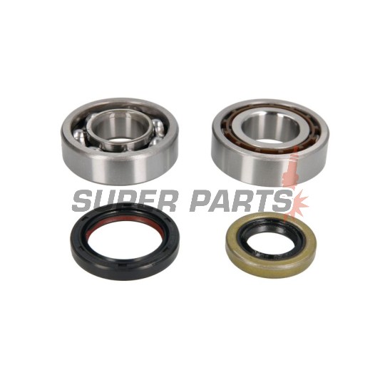 Σετ ρουλεμάν και τσιμουχών στροφάλου -HOT RODS- KTM 85/105 SX/XC + Husqvarna TC/MC 85-105 (2003-2025)