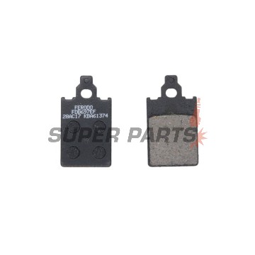 Τακάκια φρένων -FERODO- FDB697EF, Aprilia Red Rose, KTM Go, Malaguti F12 Phantom/F15 Firefox, Piaggio Free 50 1991-2006