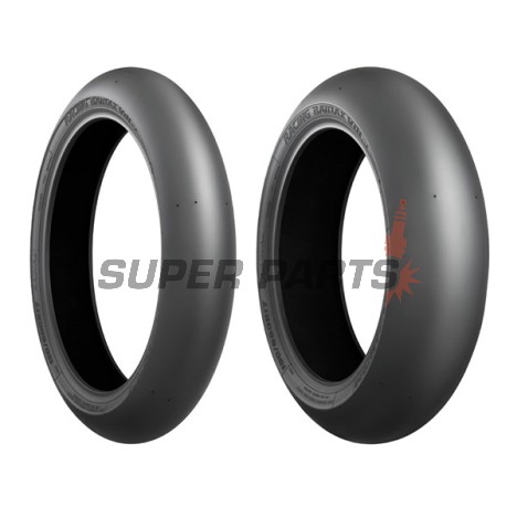 Μπροστινό αγωνιστικό ελαστικό -BRIDGESTONE- 120/605R17, V02, μεσαία
