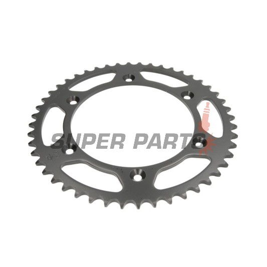 Πίσω γρανάζι -JT- JTR828,48, 48 δόντια, ατσάλινο, Cagiva T4E 350 1987-1991, T4E 500 1987-1990, T4R 350 1987-1991, T4R 500 1987, 1989-1990, Suzuki DR 600 1985-1989, DR 650 1990-1995, DR 750 1989, DR 800 1988-1993, 1999-2000, RM 250 1984-1986