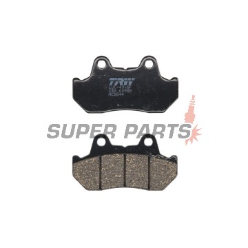 Τακάκια φρένων -TRW- MCB544, Honda CBR 1000F (1987-1988), CBX 1000/1100F Pro Link (1981-1983), CN 250 Helix (1986-2000), CX 500/650 Euro & Turbo (1982-1986), GL 650 Silverwing (1983), NS 400R (1985-1988), VF 400/500/700F Interceptor (1982-1987), VFR 7