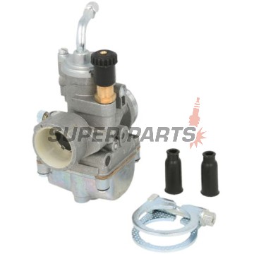 Καρμπυρατέρ -MOTORIX- 21mm, χειροκίνητο τσοκ, AM6 - Yamaha TZR, DT, Aprilia RX, RS 50cc