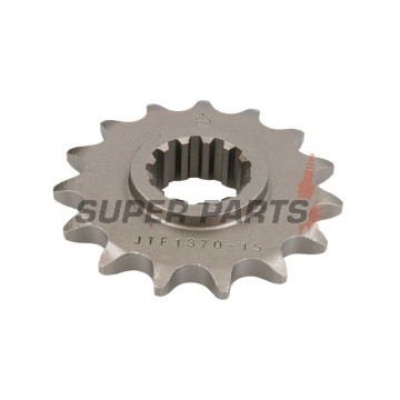 Μπροστινό γρανάζι -JT- JTF1370,15, 15 δόντια, Honda CB 600 2007-2013, CB 650 2014-2019, CBF 600 2008-2013, CBR 1000 2017-2019, CBR 600 1999-2019, CBR 650 2014-2018, CBR 900 1996-1999, CRF 1000 2015-2019, XL 1000 1999-2013