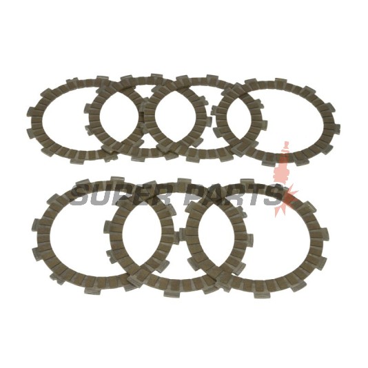 Σετ δίσκων συμπλέκτη -TRW- MCC432-7, Honda CR125R/250R, Yamaha YZ125 (1981-1999)