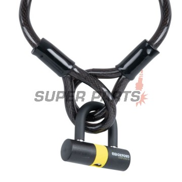 Αλυσίδα με κλειδαριά -OXFORD- Loop Lock15 15mm x2.0m