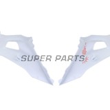 Μπροστινά πλαϊνά πλαστικά -POLISPORT- λευκά, HUSQVARNA FC, FE, TC, TE 50-450 2019-2023