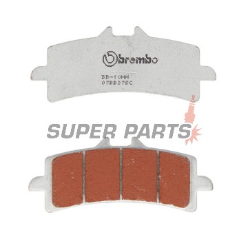 Τακάκια φρένων -BREMBO- 07BB37SR, Ducati Panigale/Diavel/1098/1198, BMW S1000RR, Aprilia RSV4, KTM Super Duke, Suzuki Hayabusa/GSX-R, MV Agusta F3/F4