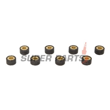 Μπίλιες βαριατόρ -RMS- 20x12mm, 15.3g, 8τεμ., Kymco Downtown 300 2008-2016, Kymco K-XCTi 300 2012-2014, Kymco People 300 2010-2016, MBK Kilibre 300 2003, MBK YP 180 2003, Yamaha VP 300 2003-2004, Yamaha XC 300 2003-2006