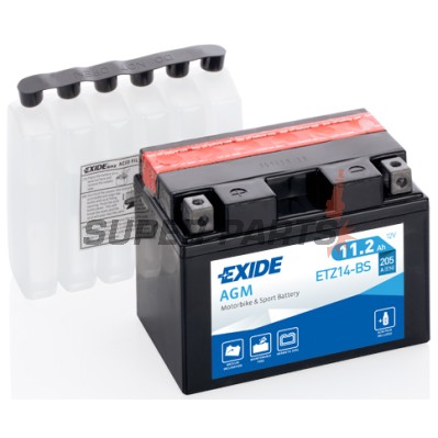 Μπαταρία -EXIDE- YTZ14-BS, 11Ah 12V