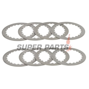Σετ ατσάλινων δίσκων συμπλέκτη -TRW- MES420-8, Husaberg FC 470/550, FE 400/501/600/650, FS 400/650 (1993-2006); KTM EXC 250/400/450/525, SMR 560, SX/SXS 400/450/520/525, XC/XC-W 450/525 ATV (2000-2013)