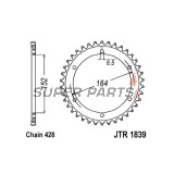 Πίσω γρανάζι -JT- JTR1839,55, 55 δόντια, ατσάλινο, Yamaha SR 400 2014-2017, SR 500 1991-1999