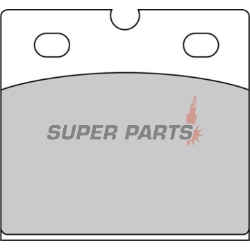 Τακάκια φρένων -FERODO- FDB108P, Aprilia AF1, Benelli 350/500/650/SEI, BMW K/R/K1, Ducati Monster/SS/Paso, Laverda, Moto Guzzi California/Le Mans, MZ ETZ/Saxon/Silver Star 1974-2007