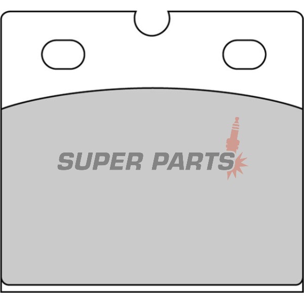 Τακάκια φρένων -FERODO- FDB108P, Aprilia AF1, Benelli 350/500/650/SEI, BMW K/R/K1, Ducati Monster/SS/Paso, Laverda, Moto Guzzi California/Le Mans, MZ ETZ/Saxon/Silver Star 1974-2007