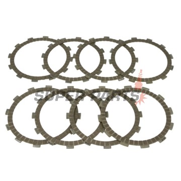 Σετ δίσκων συμπλέκτη -TRW- MCC119-8, Honda CB650 B/C Custom/Z (1979-1981), CX650C/E Euro (1983), GL650 Silverwing (1983-1985)