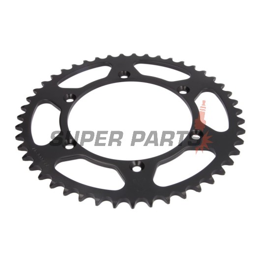 Πίσω γρανάζι -JT- JTR460,47, 47 δόντια, ατσάλινο, Kawasaki KDX 200 1983-1985, 1987-2006, KDX 220 1997-2005, KH 100 1984-1992, KH 125 1983-1998, KLX 250 1991-2000, 2006-2020, KLX 300 1997-2007, KLX 450 2008-2020, KLX 650 1993-1996