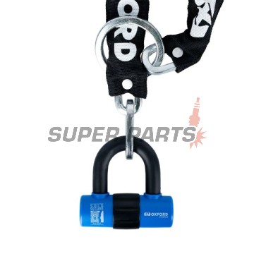 Αλυσίδα με κλειδαριά -OXFORD- Chain8 Mini Shackle 8mm x1.0m