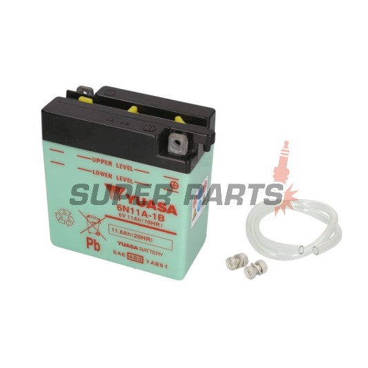 Μπαταρία -YUASA- 6N11A-1B, 12Ah 6V