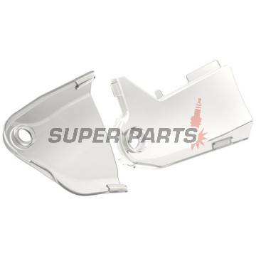 Προστατευτικά γραφικών -POLISPORT- διάφανα, KTM EXC, EXC-F, SX, SX-F, XC, XC-F, XCF-W, XC-W 50-505 2016-2019