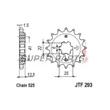 Μπροστινό γρανάζι -JT- JTF293,14, 14 δόντια, Honda VT 600 1988-1989, XL 600 1987