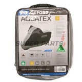 Κάλυμμα μοτοσυκλέτας -OXFORD- Aquatex, μαύρο/ασημί, S