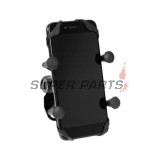 Βάση τηλεφώνου -4 RIDE- με USB φορτιστής, αντικραδασμικό - universal