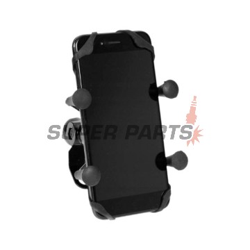 Βάση τηλεφώνου -4 RIDE- με USB φορτιστής, αντικραδασμικό - universal