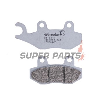 Τακάκια φρένων -BREMBO- 07YA22SR, Kawasaki Ninja 250R/Triumph Tiger 1050 SE ABS