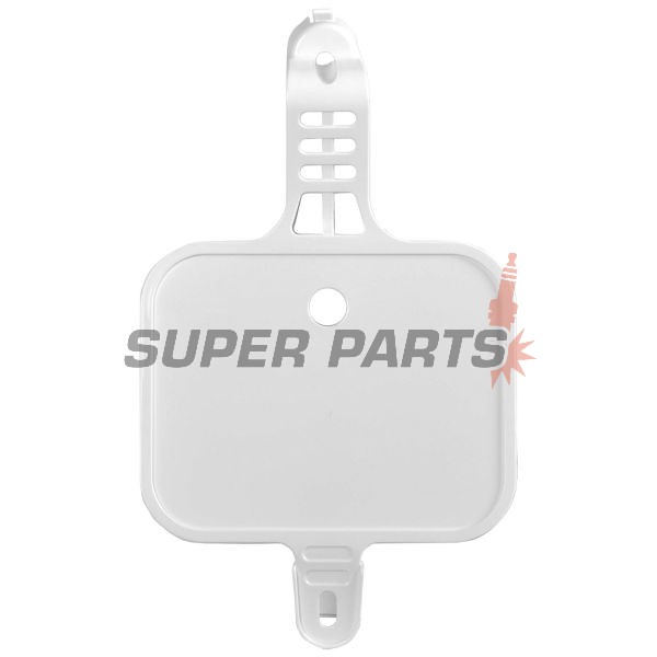 Μάσκα/πινακίδα αριθμού motocross -POLISPORT- λευκή, HONDA CRF 50 2004-2023