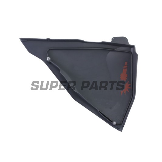 Κάλυμμα/πλαστικό φίλτρου αέρα -POLISPORT- γκρι, KTM EXC, EXC-F 150-450 2020-2023