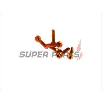 Σετ βιδών -VICMA- VIC-TC520NO, M5x20mm, πορτοκαλί, 6τεμ.