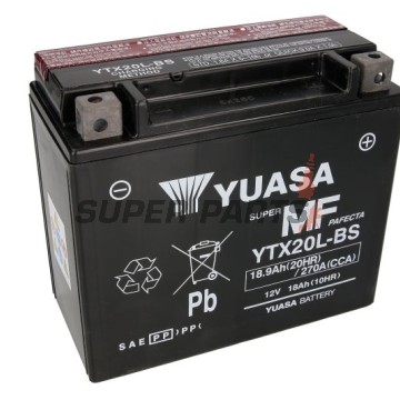 Μπαταρία -YUASA- YTX20L-BS, 19Ah 12V