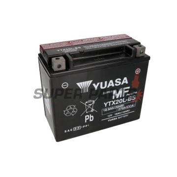 Μπαταρία -YUASA- YTX20L-BS, 19Ah 12V