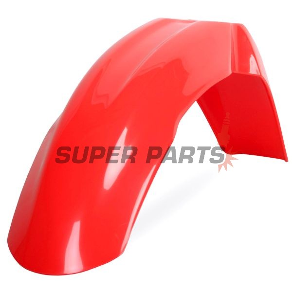 Μπροστινό φτερό Supermoto -POLISPORT- κόκκινο, HONDA CR, CRF 125/250/450 2002-2003