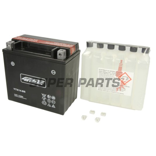Μπαταρία -4 RIDE- YTX14-BS 4RIDE, 12.6Ah 12V