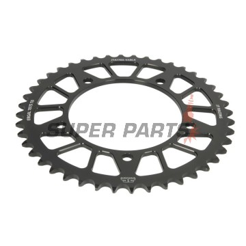 Πίσω γρανάζι -JT- JTA1793,44BLK, 44 δόντια, μαύρο, αλουμινίου, Triumph Bonneville 865 2015-2016, Scrambler 865 2016-2017