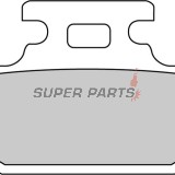 Τακάκια φρένων -FERODO- FDB659P, Kawasaki KX, Suzuki DR/RM, Yamaha TT/WR/YZ 125-650 1989-2002